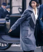 Fantastic Beasts Tina Goldstein Grey Long Coat