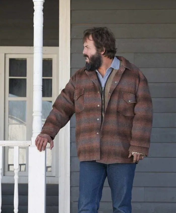 Fargo Bear Gerhardt Shirt Style Brown Flannel Jacket Fargo Bear Gerhardt Shirt Style Brown Flannel Jacket