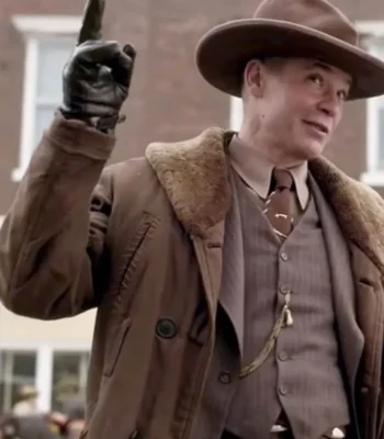 Fargo Season 04 Dick Wickware Cotton Long Trench Coat