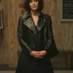 Fatal Attraction S01 Lizzy Caplan Black Coat