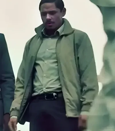 Fatal Seduction 2023 Keenan Arrison Grey Bomber Jacket