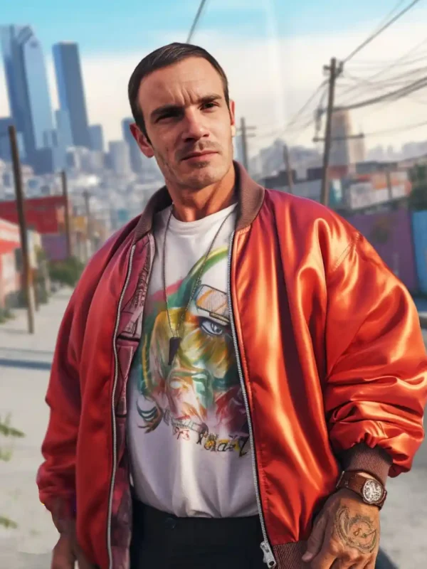 Felix GTA 6 Orange Jacket