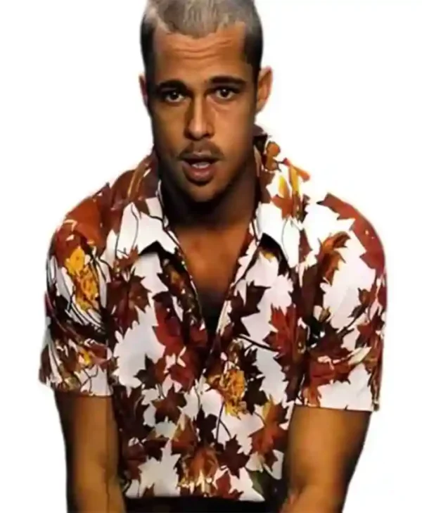 Fight Club Tyler Durden Hawaiian Maple Leaf Shirt