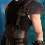 Final Fantasy VII Remake Cloud Strife Leather Black Vest
