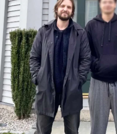 Finestkind 2023 Aaron Stanford Black Cotton Coat