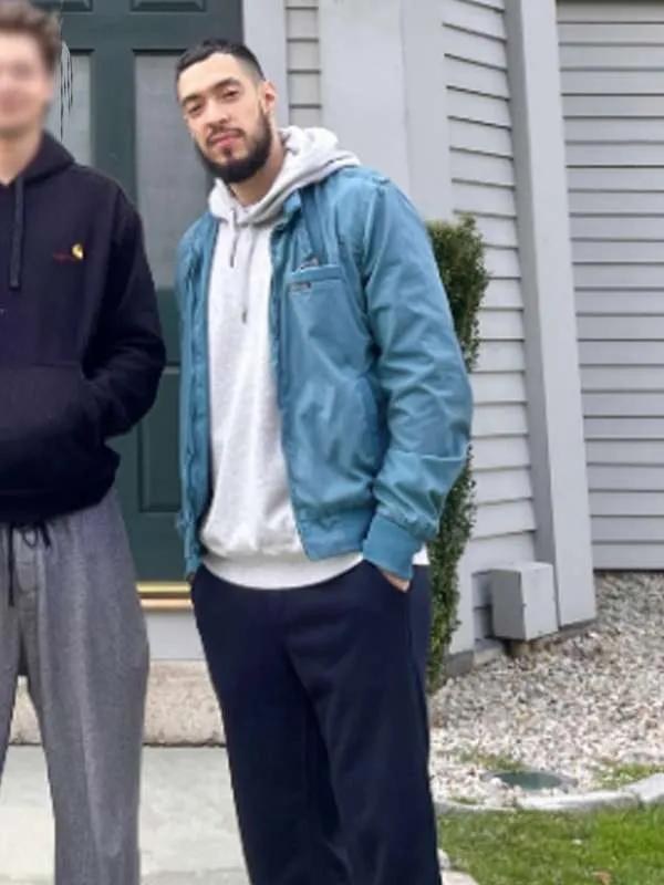 Finestkind 2023 Scotty Tovar Blue Bomber Jacket Finestkind 2023 Scotty Tovar Blue Bomber Jacket
