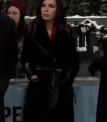 Finola Hughes General Hospital Belted Robe Trench Coat