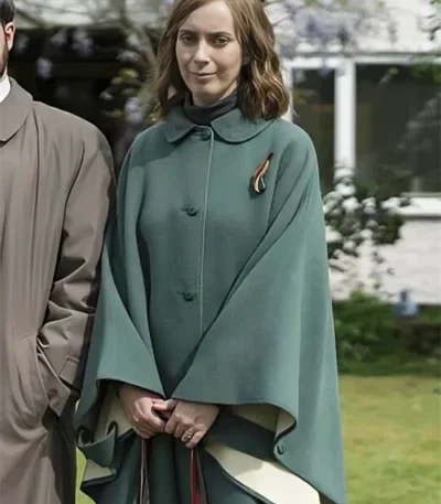 Fiona Everyone Else Burns 2023 Green Coat