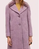 Firefly Lane S02 Sarah Chalke Purple Coat