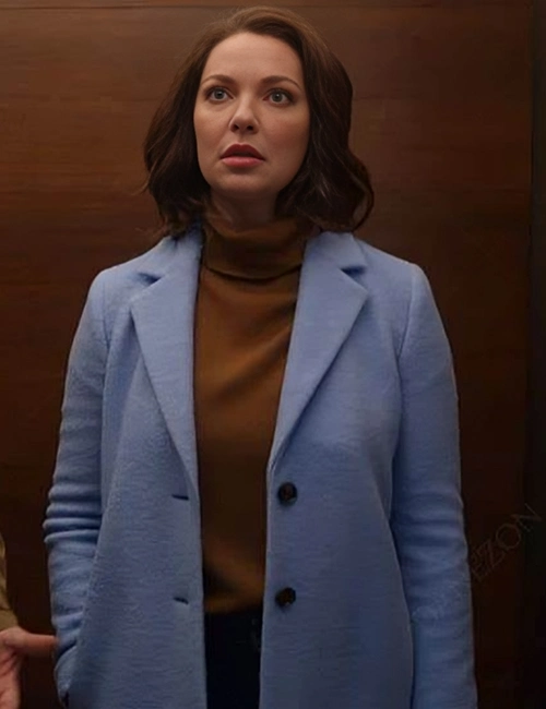 Firefly Lane S02 Tully Hart Blue Coat Firefly Lane S02 Tully Hart Blue Coat