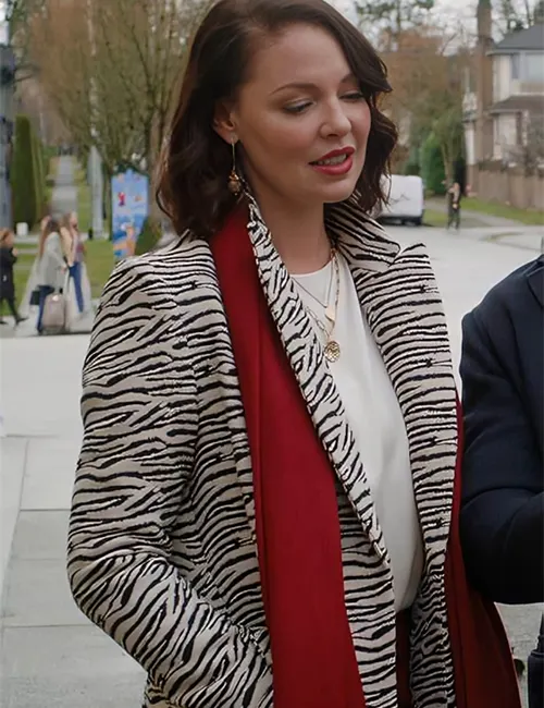 Firefly Lane S01 Tully Hart Zebra Coat Firefly Lane S01 Tully Hart Zebra Coat