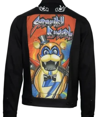 Five Nights At Freddy’s Security Breach Glam Rock Freddy Jacket