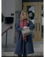 Flipping for Christmas 2023 Abigail Black Trench Coat