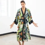 Floral Kimono Robe