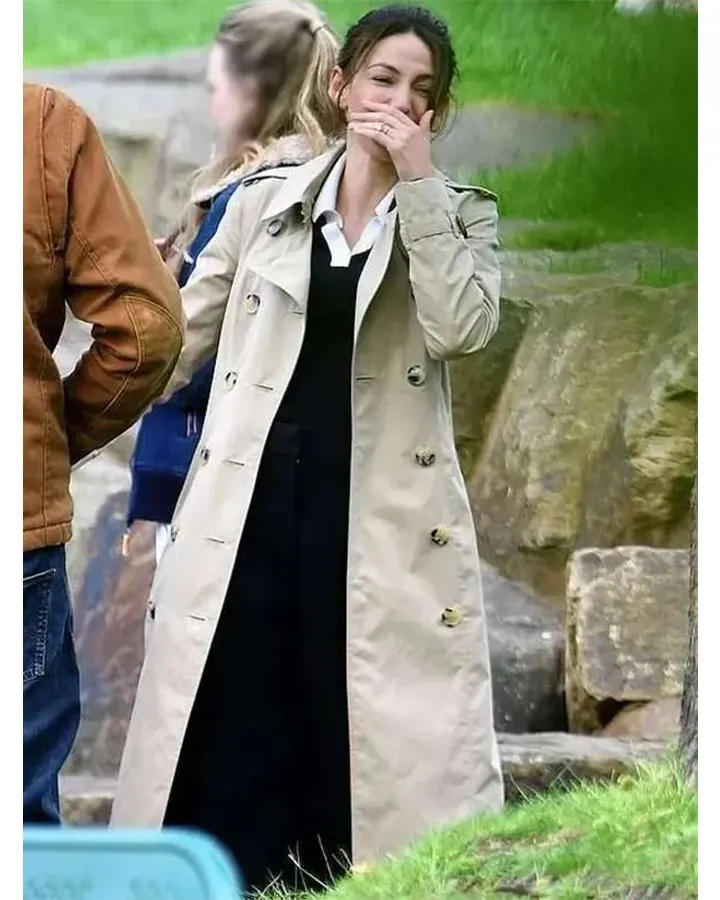Fool Me Once 2024 Maya Stern Cotton Trench Coat Fool Me Once 2024 Maya Stern Cotton Trench Coat