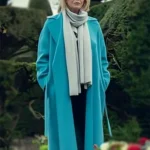 Fool Me Once Judith Burkett Blue Trench Coat