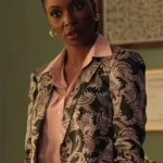 Found Gabi Mosely Paisley Print Blazer Coat