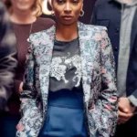 Shanola Hampton Found 2023 Floral Print Blazer