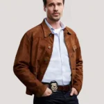 Found S02 Mark Trent Suede Leather Jacket