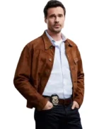 Found S02 Mark Trent Suede Leather Jacket