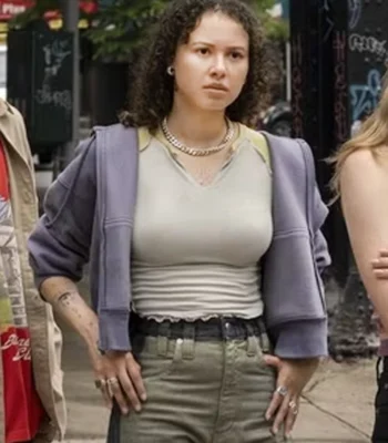 Francesca Noel Goosebumps S02 Purple Jacket