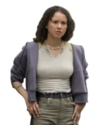 Francesca Noel Goosebumps S02 Purple Jacket