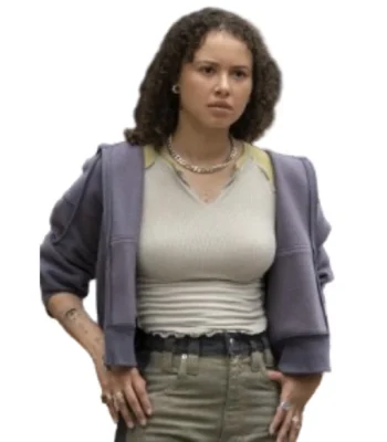 Francesca Noel Goosebumps S02 Purple Jacket