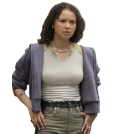 Francesca Noel Goosebumps S02 Purple Jacket