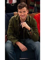 Frasier Freddy Crane Green Cotton Jacket