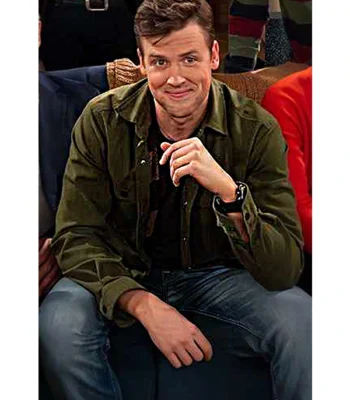 Frasier Freddy Crane Green Cotton Jacket