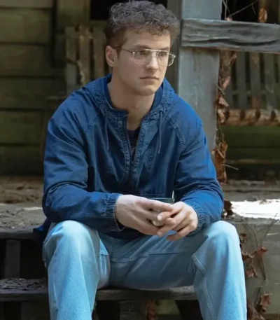 Freddie Stroma Peacemaker S02 Blue Jacket