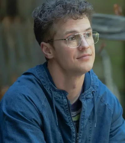 Freddie Stroma Peacemaker S02 Blue Jacket