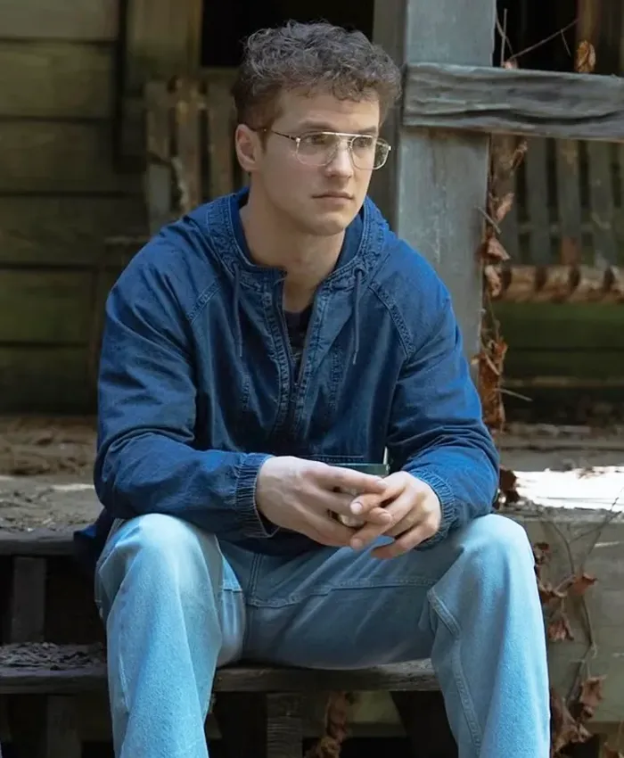 Freddie Stroma Peacemaker S02 Blue Jacket Freddie Stroma Peacemaker S02 Blue Jacket
