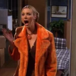 Friends Phoebe Buffay Orange Coat