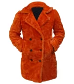 Friends Phoebe Buffay Orange Coat