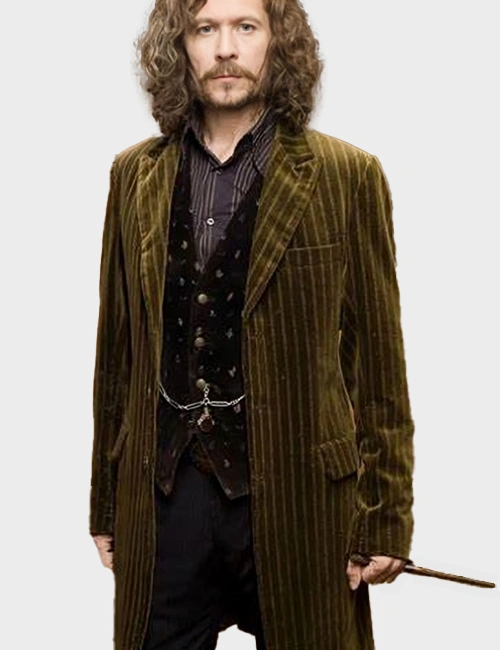 Gary Oldman Harry Potter and The Deathly Hallows Olive Coat Gary Oldman Harry Potter and The Deathly Hallows Olive Coat