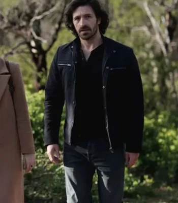 Gavin Harris TV Series La Brea Black Cotton Jacket