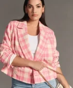General Hospital 2023 Tabyana Ali Cropped Double Breasted Jacket