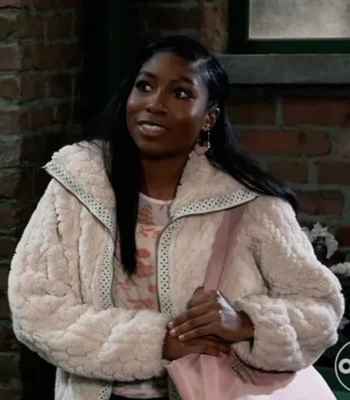 General Hospital 2023 Trina Robinson Fluffy Jacket