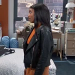 General Hospital 2023 Trina Robinson Moto Leather Jacket
