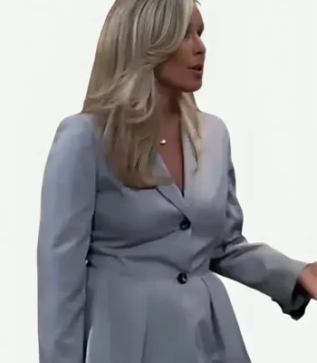 General Hospital Carly Corinthos Blue Peplum Blazer
