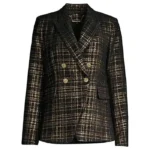 General Hospital Nina Reeves Checkered Blazer