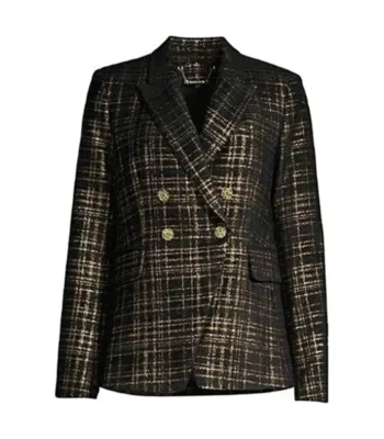General Hospital Nina Reeves Checkered Blazer