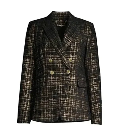 General Hospital Nina Reeves Checkered Blazer