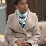 General Hospital Stella Henry Wrap Long Belted Coat