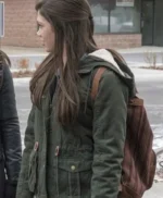 Georgie Heartland TV Series Green Hooded Jacket