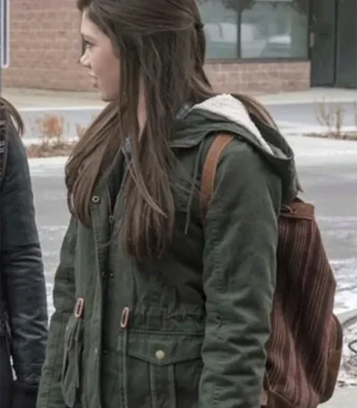 Georgie Heartland TV Series Green Hooded Jacket