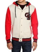 Ghostbusters Varsity Hooded Collar Jacket