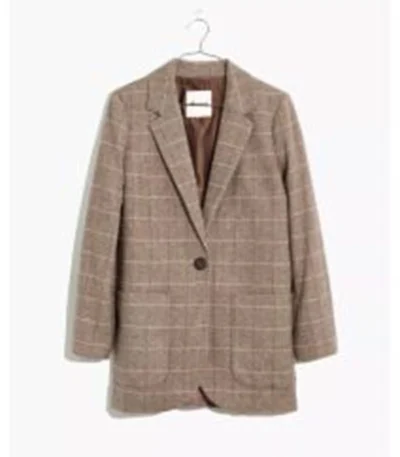 Ghosts S01 Rose McIver Grey Checked Blazer