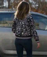 Ghosts S02 Nichole Sakura Floral Bomber Jacket